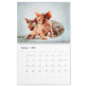 Calendrier 2023 Sphynx Chat Propriétaires Amateurs Cadeau (Feb 2026)