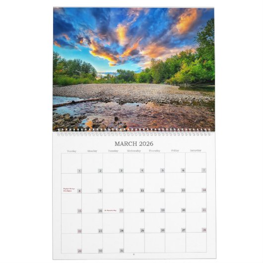 Calendrier 2023 Sunrise & Sunsets | Idaho (Mar 2026)