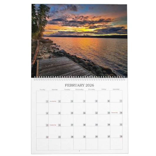 Calendrier 2023 Sunrise & Sunsets | Idaho (Feb 2026)