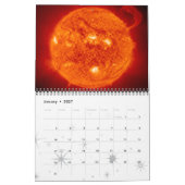 Calendrier 2023 Système solaire Astronomie spatiale Planètes  (Jan 2027)