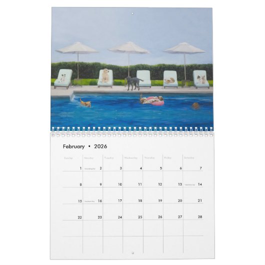 Calendrier 2023 Tails Chien (Feb 2026)