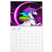 Calendrier 2023 Unicorn Dreams Airbrush Art (Mar 2026)