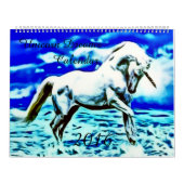 Calendrier 2023 Unicorn Dreams Airbrush Art (Protection)