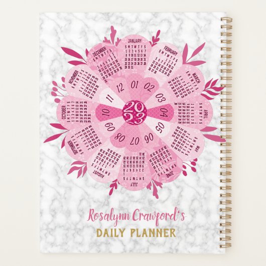 Calendrier 2023 (Voir la description pour la versi (Dos)