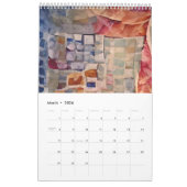 Calendrier 2023 Waiola Quilting OnePage MediumCalendar, Blanc (Mar 2026)