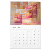 Calendrier 2023 Waiola Quilting OnePage MediumCalendar, Blanc (Jan 2026)