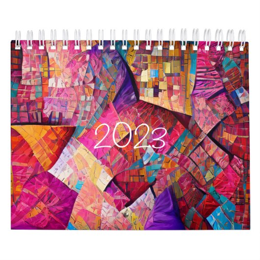 Calendrier 2023 Waiola Quilting Two Page SmallCalendar, Blanc (Protection)