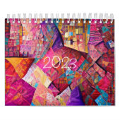 Calendrier 2023 Waiola Quilting Two Page SmallCalendar, Blanc (Protection)