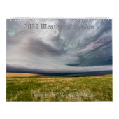 Calendrier 2023 Weather Calendar by Marcus Hustedde (Protection)
