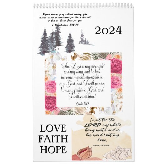 Calendrier 2024 (Protection)