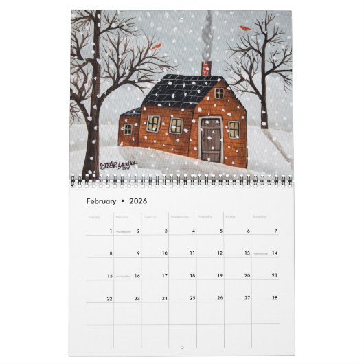 Calendrier 2024 (Feb 2026)