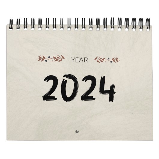Calendrier 2024 (Protection)