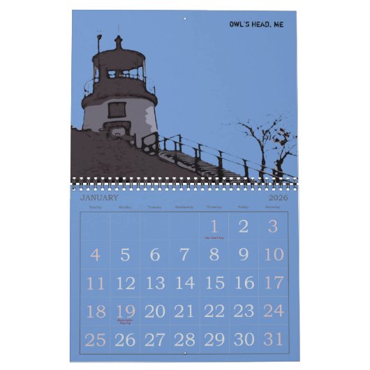 CALENDRIER 2024 (Jan 2026)