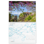 Calendrier 2024 année, Meteora, Grèce, Europe (Jan 2026)