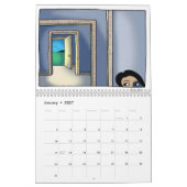 Calendrier 2024 avec illustration de Margaret Scot (Jan 2027)