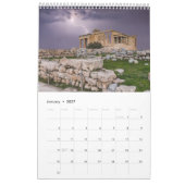 Calendrier 2024 avec photos de Grèce (Jan 2027)