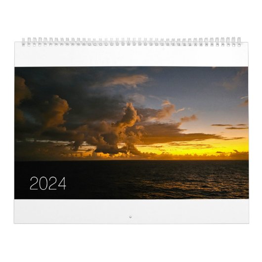 Calendrier 2024 avec photos de Mark Childress (Protection)