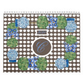 Calendrier 2024 Chinoiserie Garden Topiary Ginger Jar Jars (Protection)