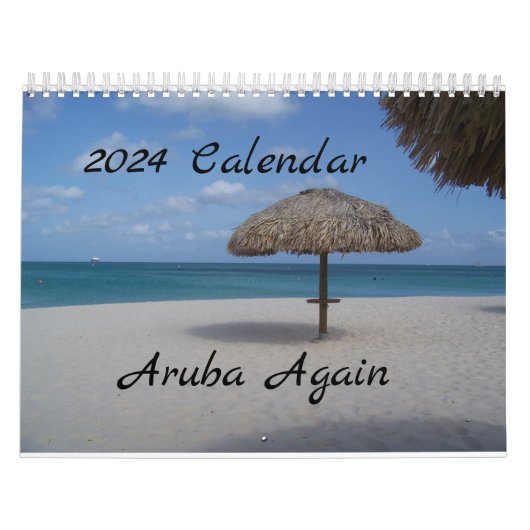 Calendrier 2024 d'Aruba (Protection)