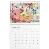 Calendrier 2024 de l'art lunaire (Jan 2027)