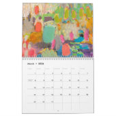 Calendrier 2024 des champs de fleurs par Betty Fra (Mar 2026)