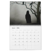 Calendrier 2024 des corbeaux noirs (Mar 2026)