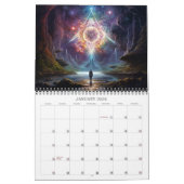 Calendrier 2024 Dimensions Visionnaires 7 Art Surreal (Jan 2026)