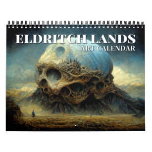 Calendrier 2024 Eldritch Lands 2 Dark Imaginaire Art Calendar