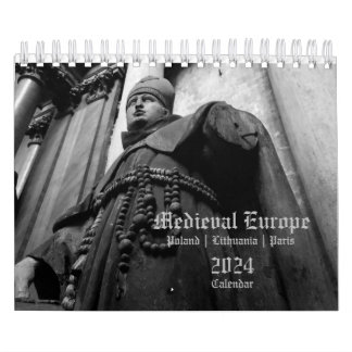 Calendrier 2024 Europe médiévale Religieux PETITE 