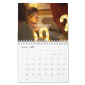 Calendrier 2024 Family Custom Photo Chic Script (Jan 2027)