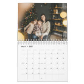 Calendrier 2024 Family Custom Photo Chic Script (Mar 2027)