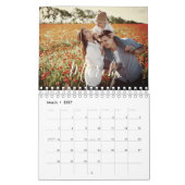 Calendrier 2024 Family Custom Photo Chic Script (Mar 2027)