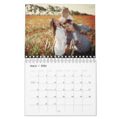 Calendrier 2024 Family Custom Photo Chic Script (Mar 2026)