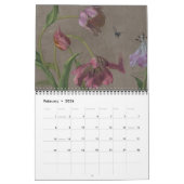 Calendrier 2024 Floral Botanical Art (Feb 2026)