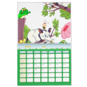 Calendrier 2024 Grenouille colorée Opossum Floral (Mar 2026)