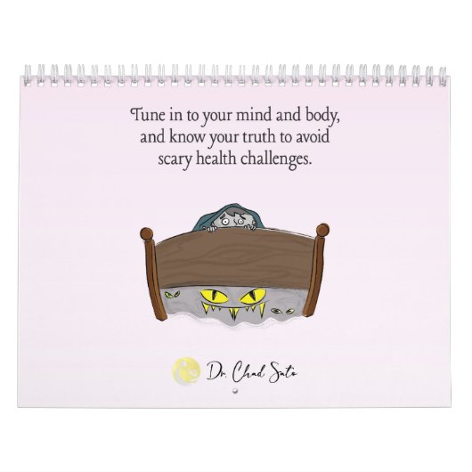 Calendrier 2024 Infinite Body Awareness Calendar par Chad Sat (Protection)