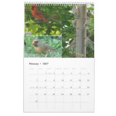 Calendrier 2024 Jardin Birds (Feb 2027)