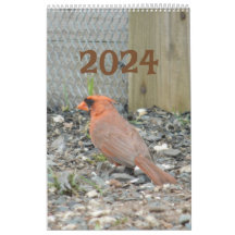 Calendrier 2024 Jardin Birds