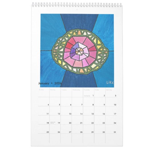 Calendrier 2024 jlikeart (Jan 2026)