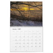 Calendrier 2024 - Lever du soleil (Jan 2027)