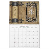 Calendrier 2024 - Livre des Ombres (Jan 2026)