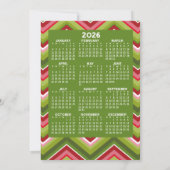 Calendrier 2024, Logo Carte de Noël d'affaires mod (Dos)