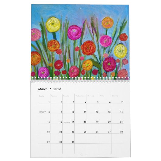 Calendrier 2024 par Monica Martin Fine Art (Mar 2026)