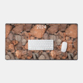 Calendrier 2024 Rustic Country Nature Rocks Photo (Clavier et souris)