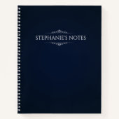 Calendrier 2024 simple mais élégant | CARNET (Devant)