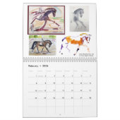 Calendrier 2024 - Susan Payne Equine Art (Feb 2026)