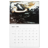 Calendrier 2024 - Texture couleur Abstraite (Mar 2026)