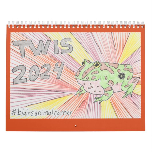 Calendrier 2024 TWIS #blairsanimalcorner (Protection)