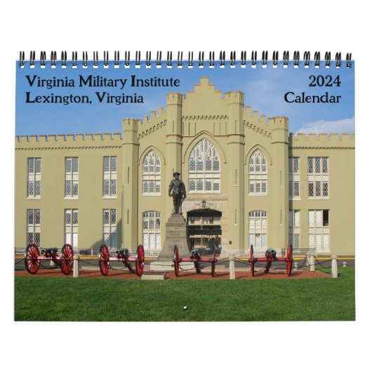 Calendrier 2024 - Virginia Military Institute (Protection)