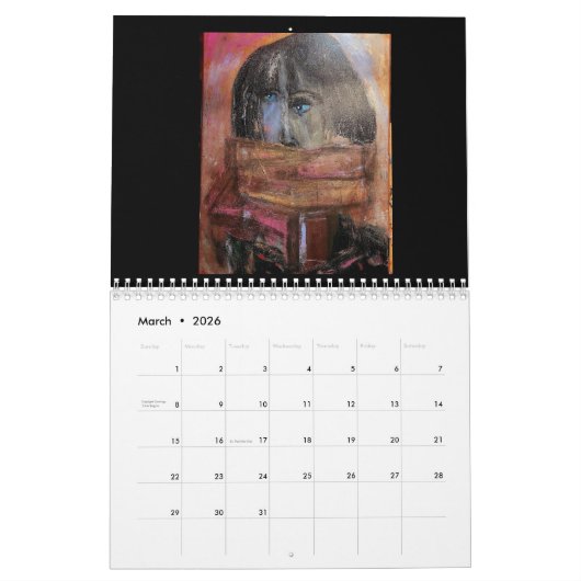 Calendrier 2025 (Mar 2026)